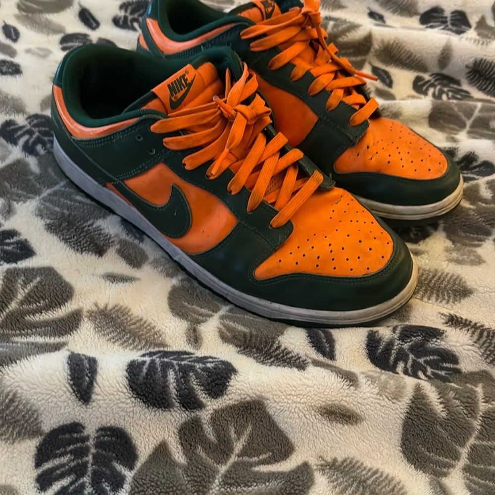Nike Dunk Miami Hurricanes sz 11